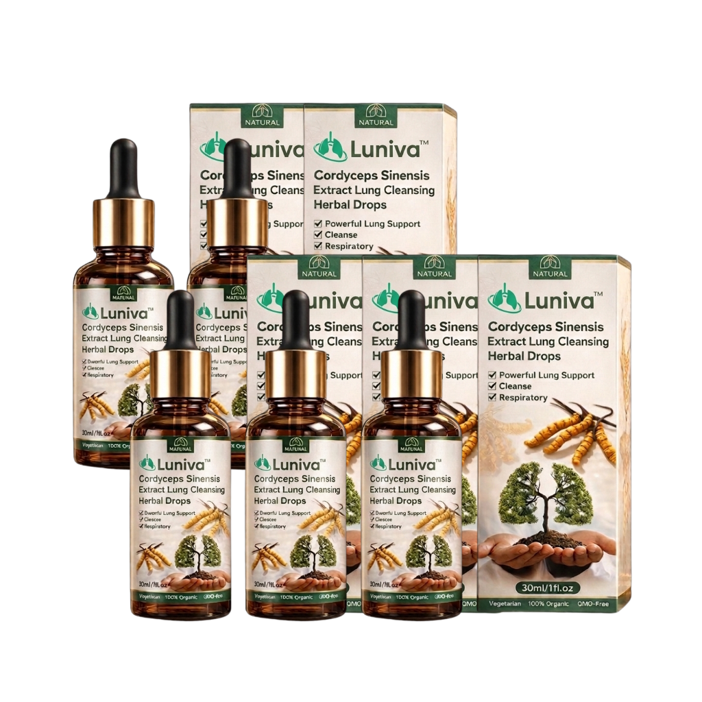 Luniva™ – Liquid Supplement for Respiratory Wellness