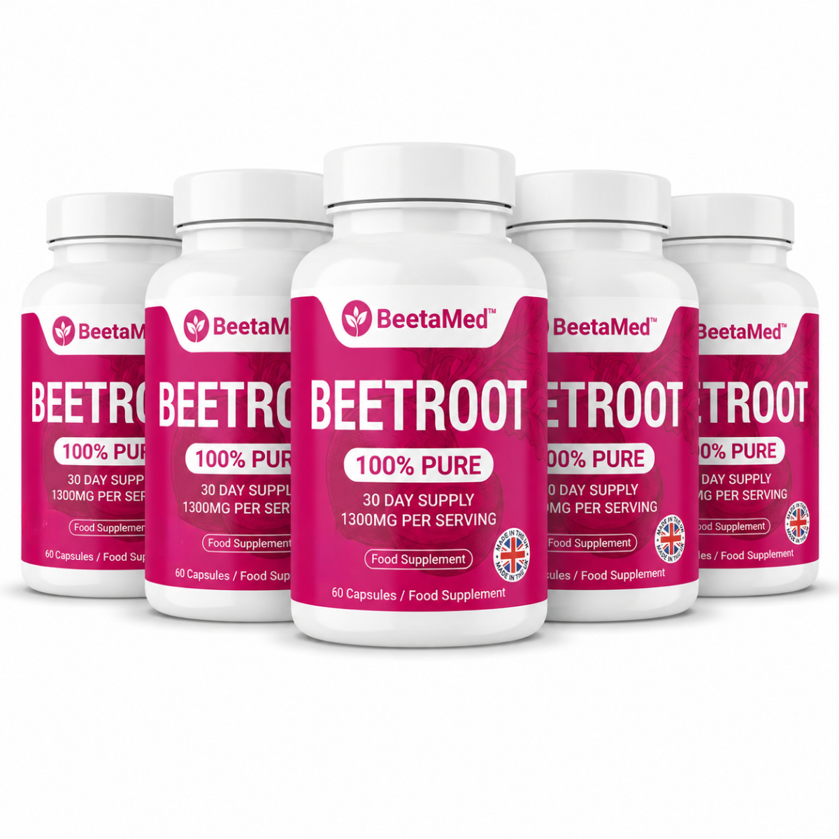 BeetaMed™ Beetroot Capsules – Daily Circulation, Energy & Joint Support Supplement