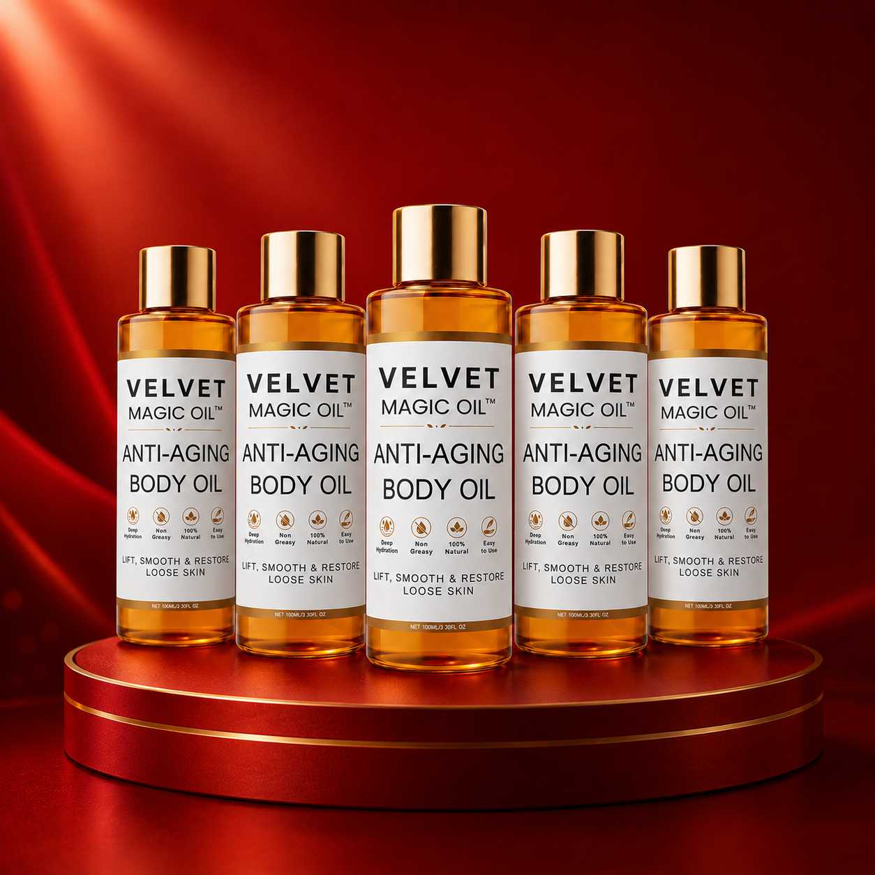 Velvet Magic Oil™ | Tightens and lifts sagging skin by up to 98% within 24 hours