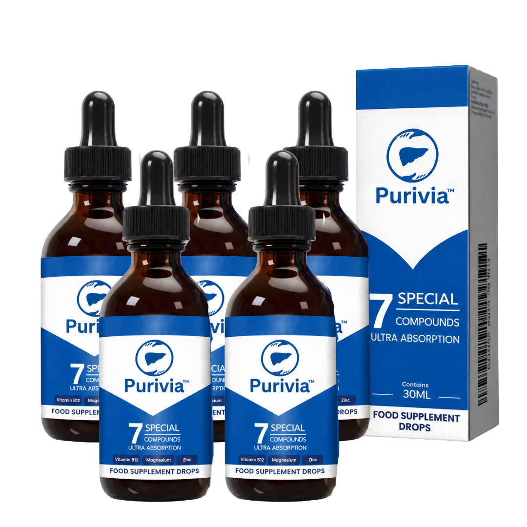 Purivia™ – Sublingual Liver Support & Regeneration Drops