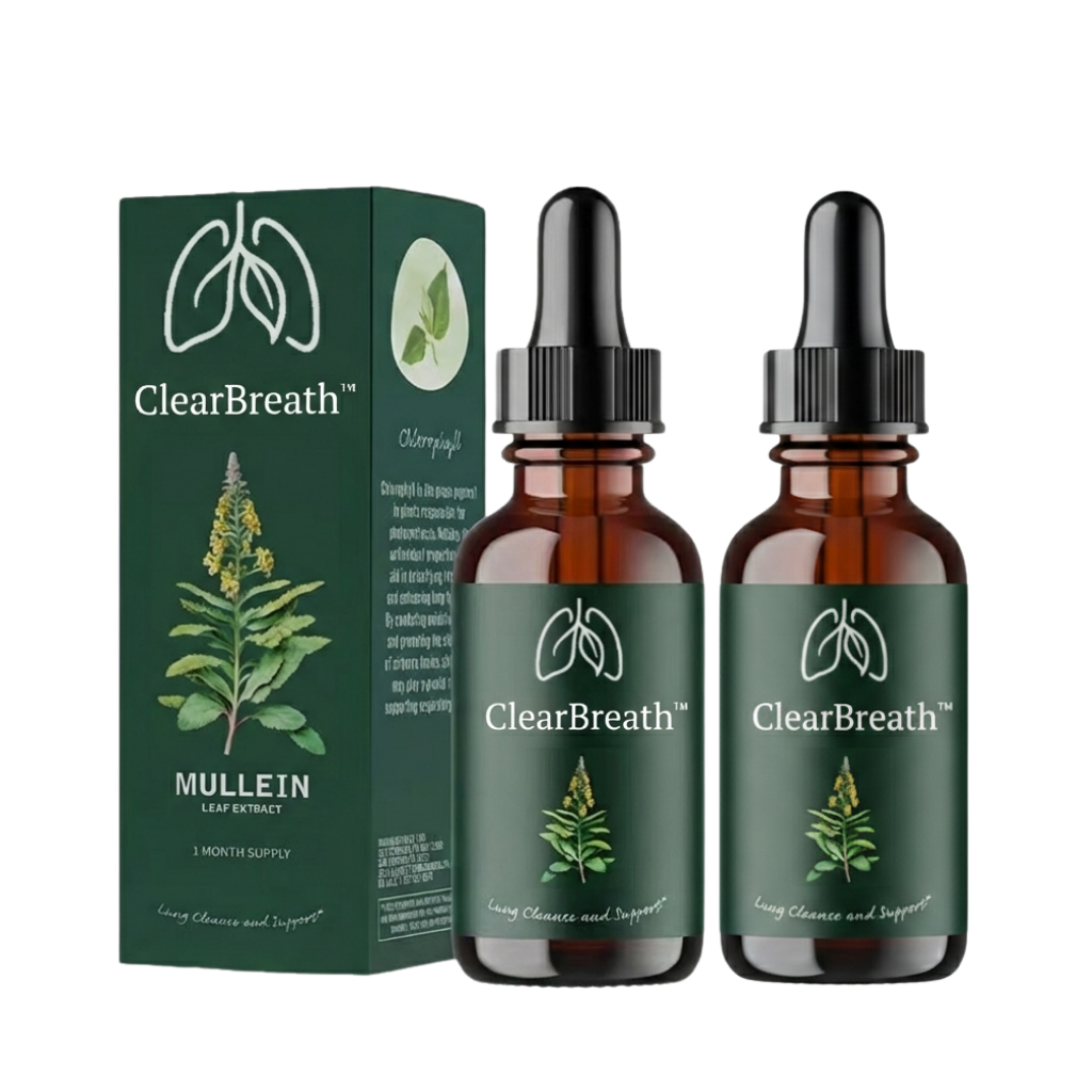 ClearBreath™ Lung Cleansing Drops – Clears Your Airways