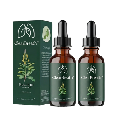 ClearBreath™ Lung Cleansing Drops – Clears Your Airways