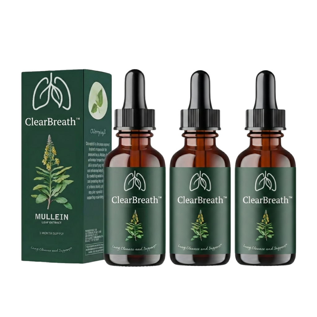 ClearBreath™ Lung Cleansing Drops – Clears Your Airways