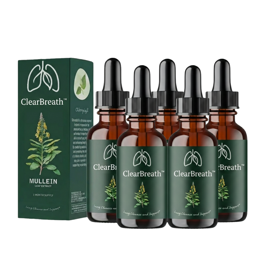 ClearBreath™ Lung Cleansing Drops – Clears Your Airways