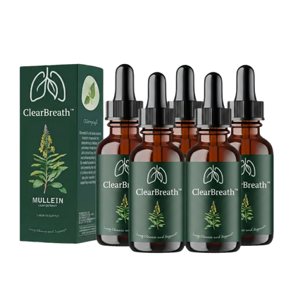 ClearBreath™ Lung Cleansing Drops – Clears Your Airways