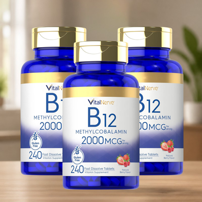 VitalNerve™ | Vitamin B12 Supplement – Daily Nutritional Support