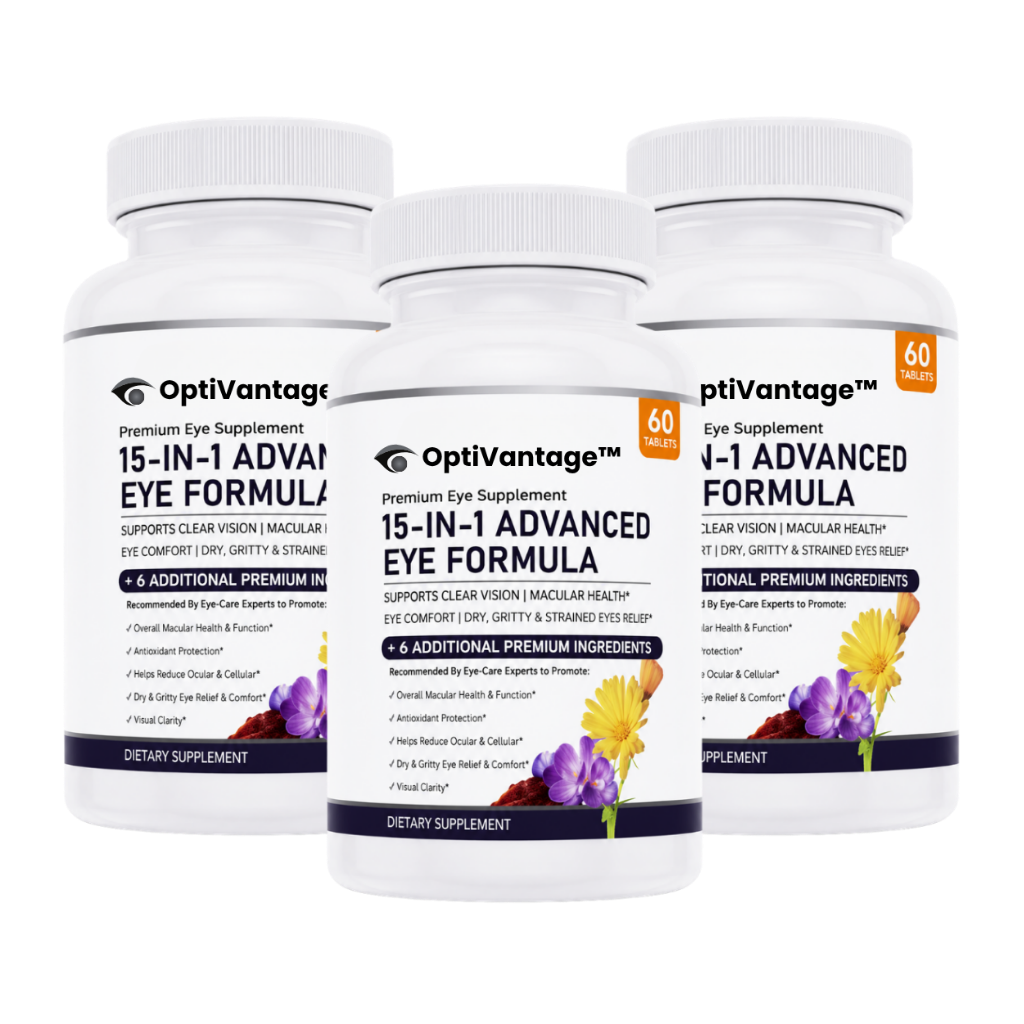OptiVantage™ Eye Health Supplement – Daily Vision & Nutritional Support