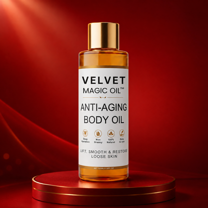 Velvet Magic Oil™ | Tightens and lifts sagging skin by up to 98% within 24 hours
