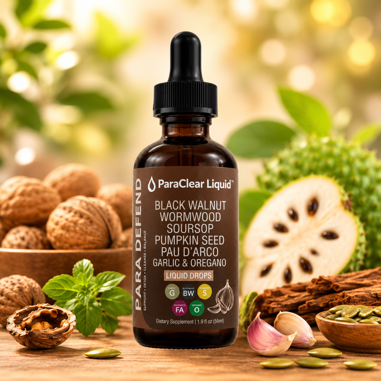 ParaClear Liquid™ | Eliminate parasites and get a flat stomach
