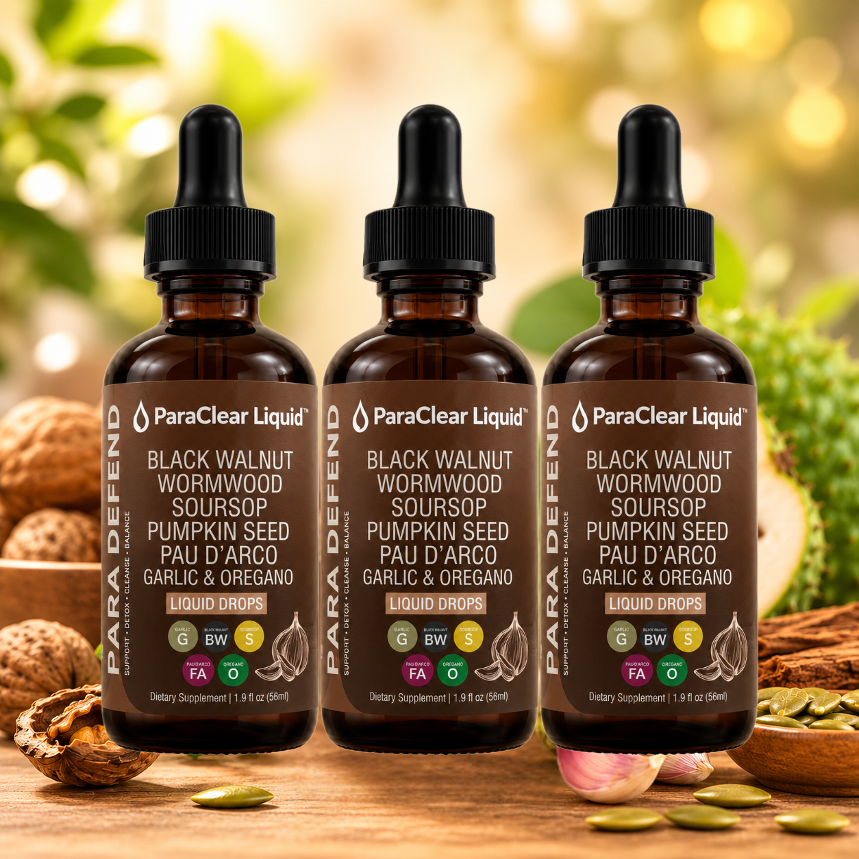 ParaClear Liquid™ | Eliminate parasites and get a flat stomach