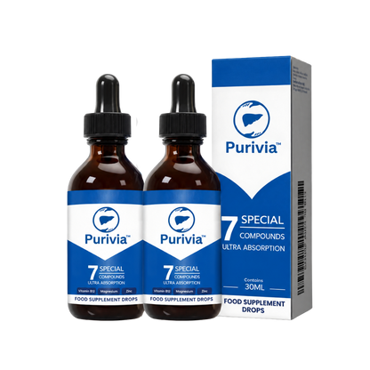 Purivia™ – Sublingual Liver Support & Regeneration Drops