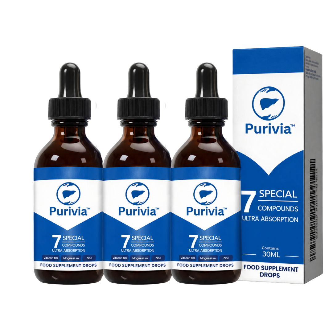 Purivia™ – Sublingual Liver Support & Regeneration Drops